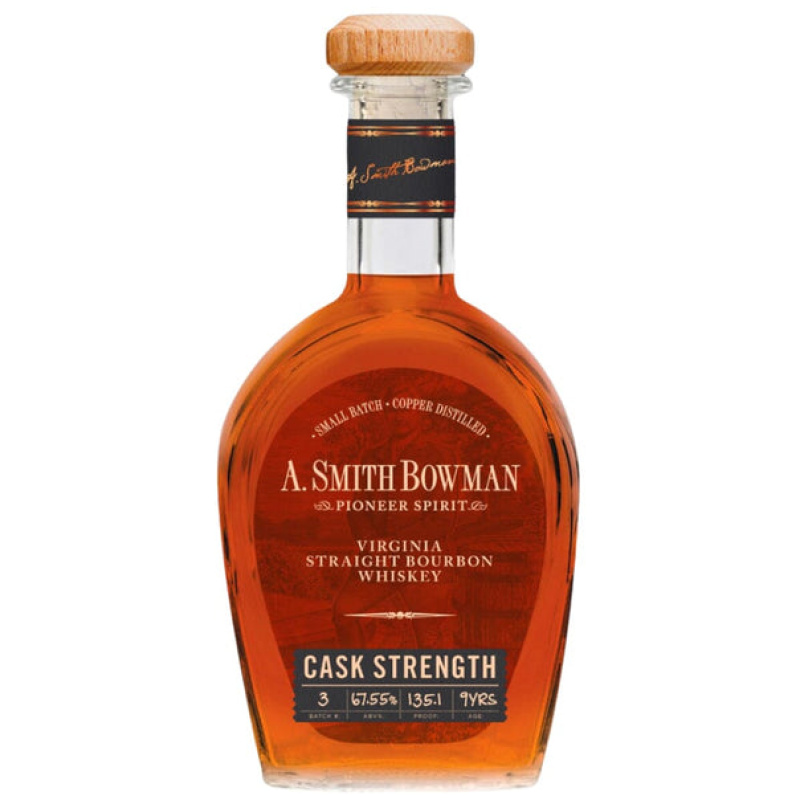 Bowman Brothers Cask Strength 9Yr Bourbon 750ml